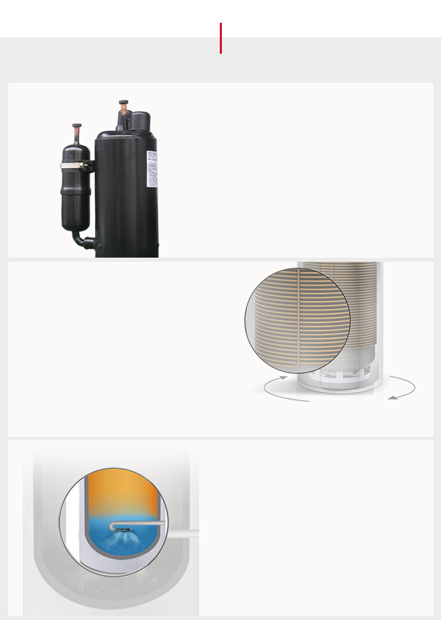 芬尼空气能热水器豪华型300Lplus冷气热水器核心技术